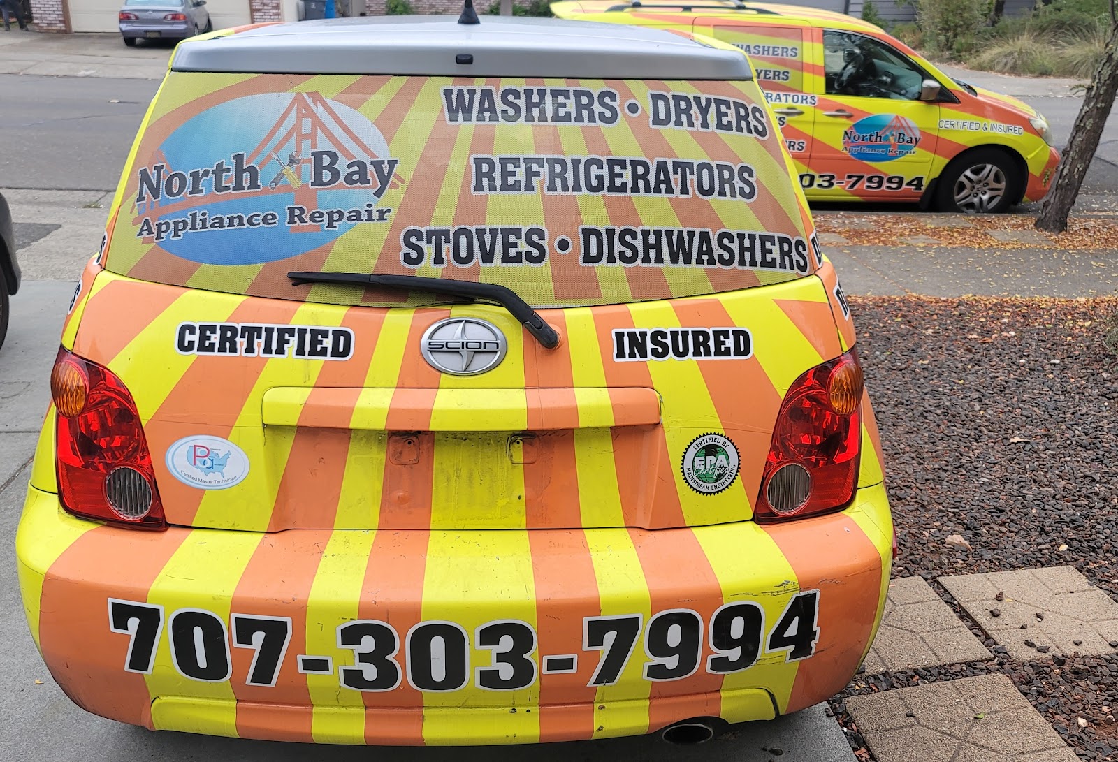 North Bay Appliance Repair equipment and team